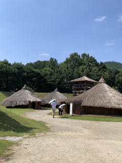 家族で扶余に