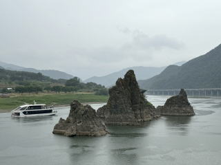 丹陽八景トダム三峰